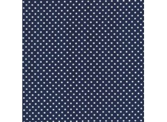 Michael Miller cotton fabric, Polkadot, Pencil Point, Navy